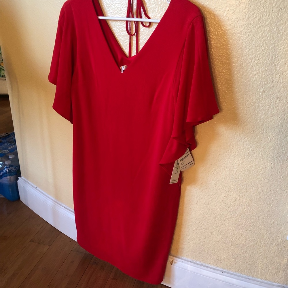Red dress